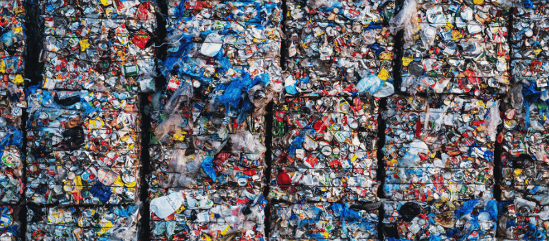 commercial plastics, paper and cardboard recycling pick up